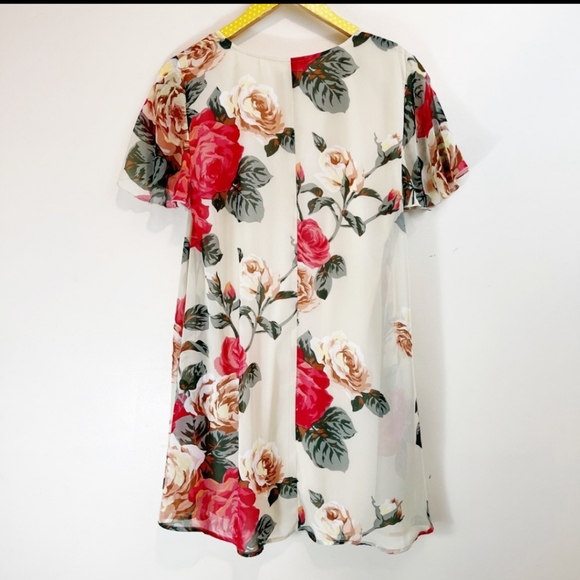 Show Me Your Mumu Kylie Mini Dress Lady Rose - Picture 2 of 4